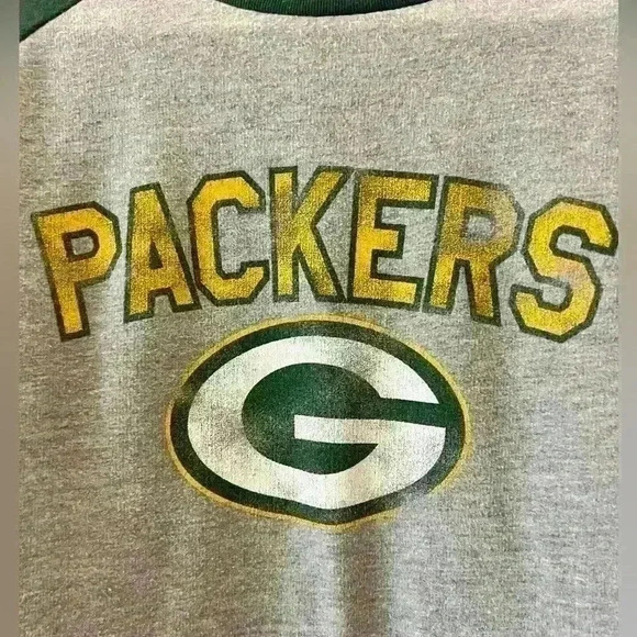 Green Bay Packers Distressed Crew Neck Sweater - Men’s XL - Picture 3 of 3